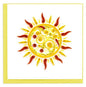 Quilled Sun Greeting Card [BL1254]