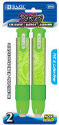 BAZIC Paisley Retractable Stick Erasers (2/Pack) [2216]