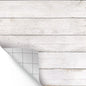 White Shiplap Peel and Stick Decorative Paper  [TCR70000]