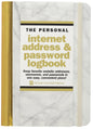 Marble Internet Address & Password Logbook [9781441324719]