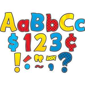 Superhero Funtastic 4" Letters Combo Pack [TCR5845]