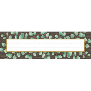 Eucalyptus Flat Name Plates [TCR8691]