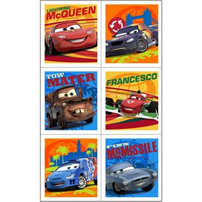American Balloon Company Disney Cars Stickers [1KSS3700]