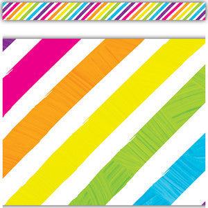 Brights 4Ever Stripes Straight Border Trim [TCR6927]