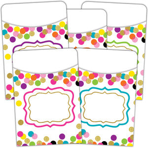 Confetti Library Pockets [TCR2736]