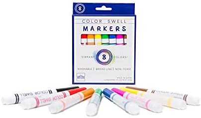 Color Swell Washable Bulk Markers 36 Packs 8 Count Vibrant Colors [X002OHKBY3]