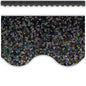Black Sparkle Scalloped Border Trim [TCR8766]