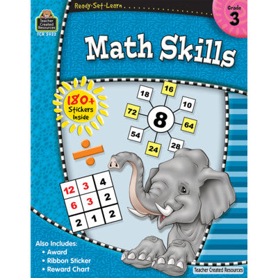 Ready-Set-Learn: Math Skills Grd 3 [TCR5922]