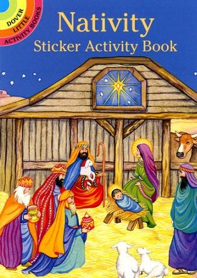 Nativity Sticker Activity Book [9780486417455]
