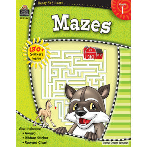 Ready-Set-Learn: Mazes Grd 1 [TCR5961]