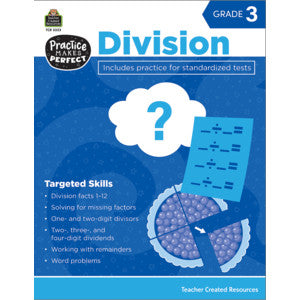 Practice Makes Perfect: Division Grade 3 [TCR3323]