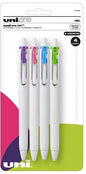 Uni One Ink Extremely Vivid Gel Pens, .7mm, Assorted Colors [70308]