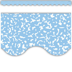Composition Blue Scalloped Border Trim [TCR9313]