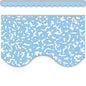 Composition Blue Scalloped Border Trim [TCR9313]