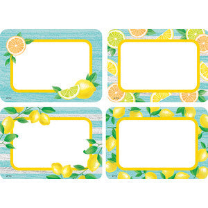 Lemon Zest Name Tags/Labels - Multi-Pack [TCR8483]