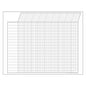 WHITE HORIZONTAL Jumbo Chart [T73211]