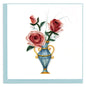 Quilled Victorian Rose Bouquet Greeting Card [BL1300]