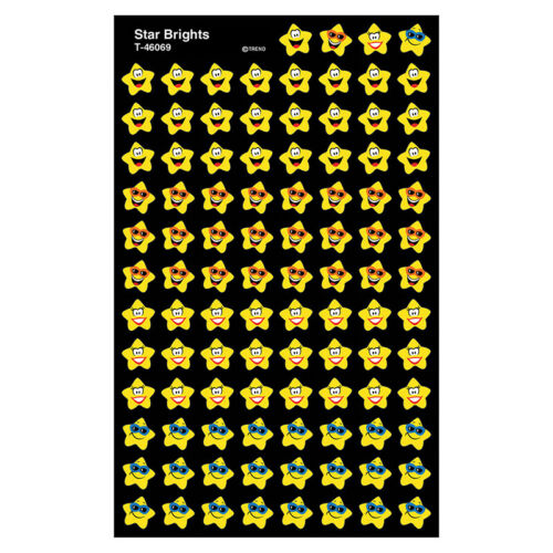 STAR BRIGHTS SUPER SHAPES STICKERS [T46069]