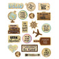 Travel the Map Stickers [TCR8573]