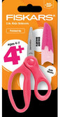 Fiskars 5 inch Pointed Tip Kids Scissors w/sheath - Pink [03-060063]