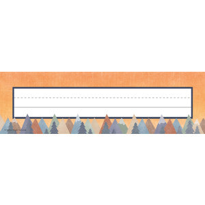 Moving Mountains Flat Name Plates [TCR9127]
