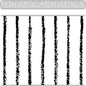 White with Black Pinstripes Straight Border Trim [TCR3936]
