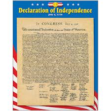 DECLARATION OF INDEPENDENCE Learning Chart 17x22 [T38254] (D) [T38254]