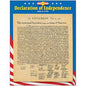 DECLARATION OF INDEPENDENCE Learning Chart 17x22 [T38254] (D) [T38254]