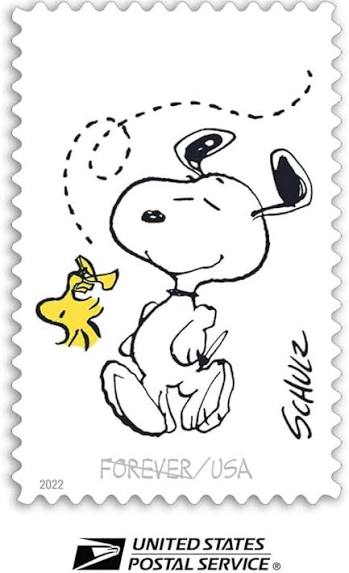 USPS Forever Stamps Sheet - （2022）Charles M. Schulz Sheet Forever First Class Postage Stamps