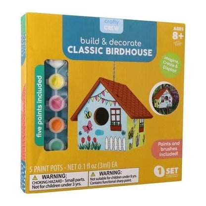 Birdhouse Craft Kit - Build & Decorate