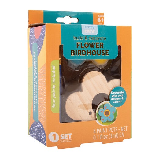 Birdhouse Craft Kit - Build & Decorate