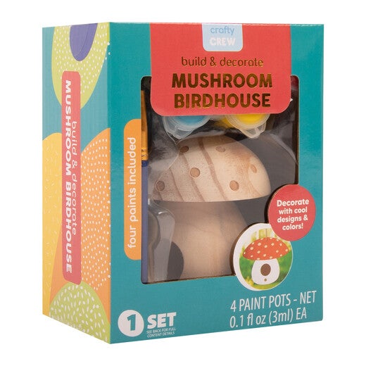 Birdhouse Craft Kit - Build & Decorate