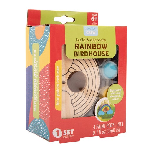 Birdhouse Craft Kit - Build & Decorate