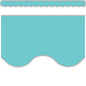 Light Turquoise Scalloped Border Trim [TCR8736]