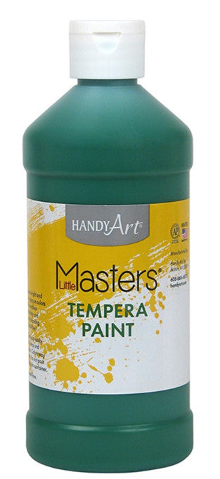 Handy Art Little Masters Tempera Paint 16 oz Green [201-745]