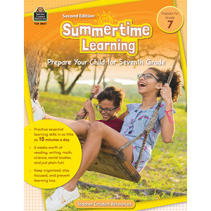 Summertime Learning Grd 7 [TCR8847]