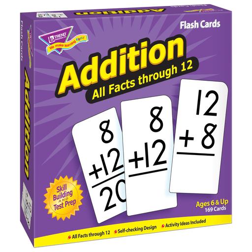 Addition 0-12 All Facts Skill Drill Flash Cards [T53201]