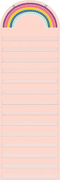 Oh Happy Day Rainbow Die Cut 14 Pocket Chart (13" x 39") [TCR20106]