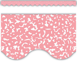 Composition Pink Scalloped Border Trim [TCR9316]