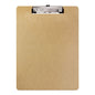 BAZIC Standard Size Hardboard Clipboard w/ Low Profile Clip [1805]