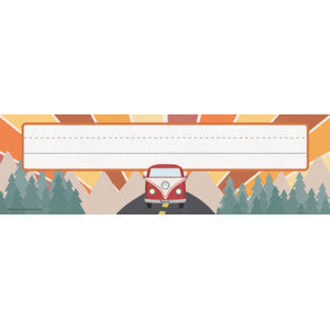 Moving Mountains Road Trip Flat Name Plates [TCR9236]
