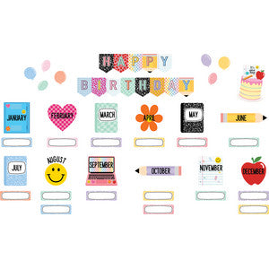 Cool for School Happy Birthday Mini Bulletin Board [TCR9304]