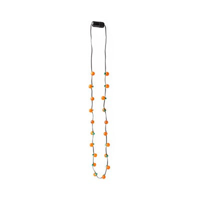 New Losta Light Pumpkin Necklace w/20 lights [HAW-FLN2]