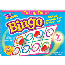 Telling Time Bingo Game [T6072]