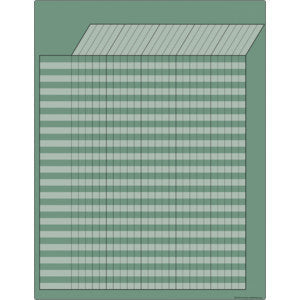 Eucalyptus Green Incentive Write-On/Wipe-Off Chart 17x22 [TCR7922]