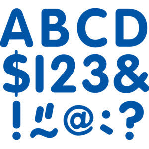 Blue 2" Classic Letters Uppercase Pack [TCR9214]