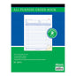 BAZIC 50 Sets 8 3/8" x 10 11/16" 2-Part Carbonless All Purpose Order Book [5081]