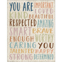 Everyone is Welcome You Are Important Chart 17x22 [TCR7150]