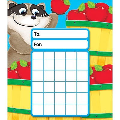 Apple Basket Incentive Chart Pad  [T73062] (D)