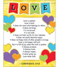 The Love Verses Chart 17x22 [CD114284]